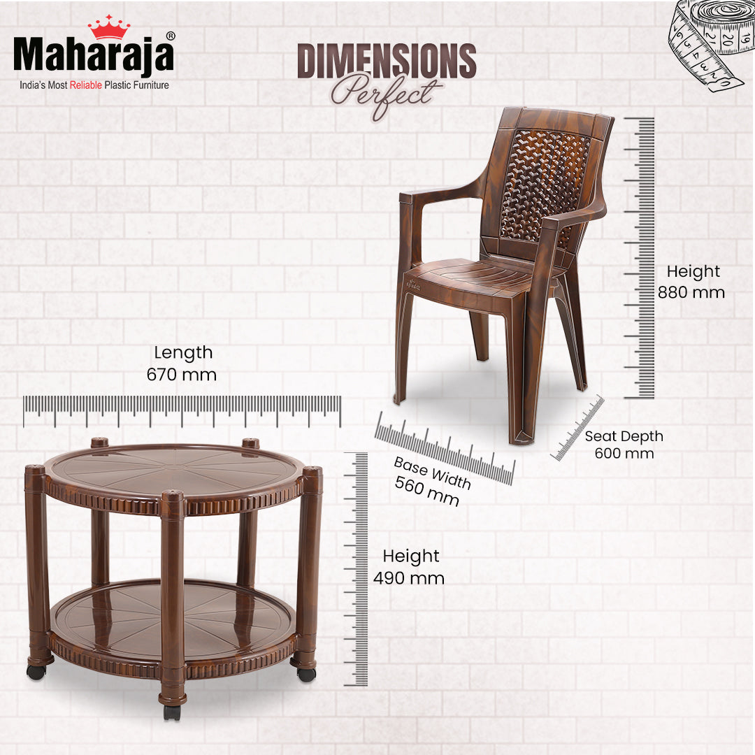 T5 Table + Star Chair