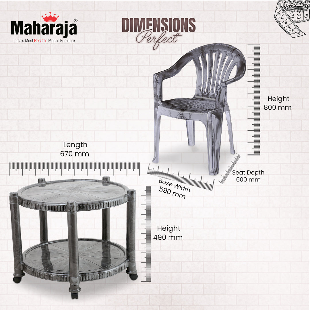 T5 Table + Chetak Chair