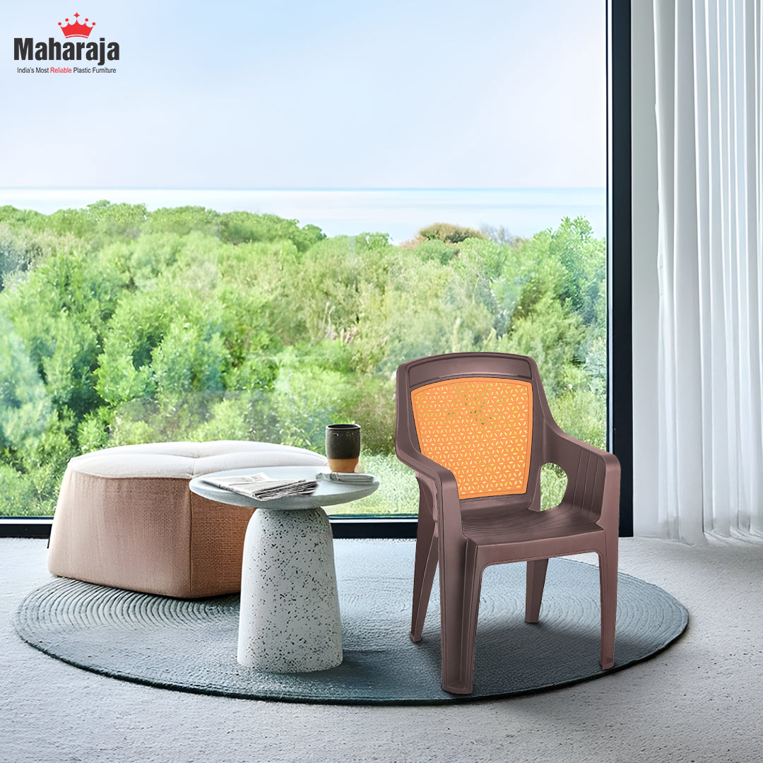 Safari114 Double Color Armrest Chair