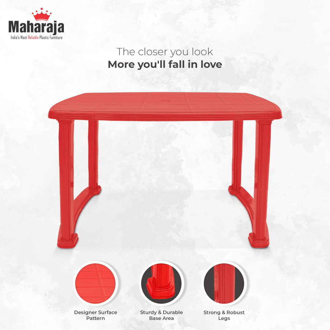 Maharaja Premium Plastic Dining Table