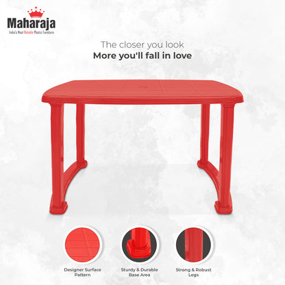 Maharaja Premium Plastic Dining Table