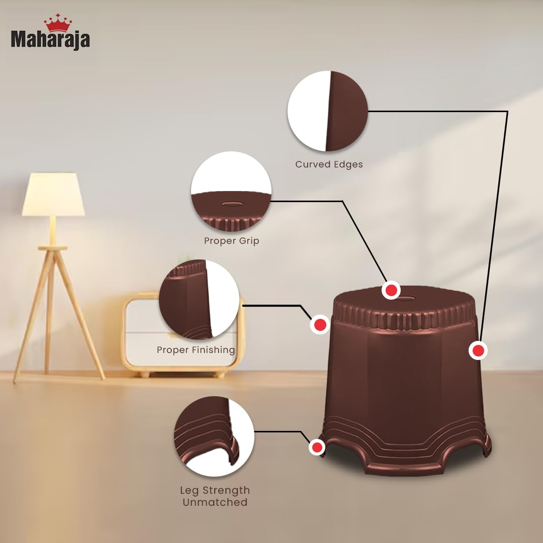 Maharaja Neo 14 Round Plastic Stool