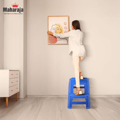 Maharaja Heavy Duty Plastic Step Stool – Multiuse