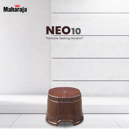 Maharaja Neo 10 Round Plastic Stool