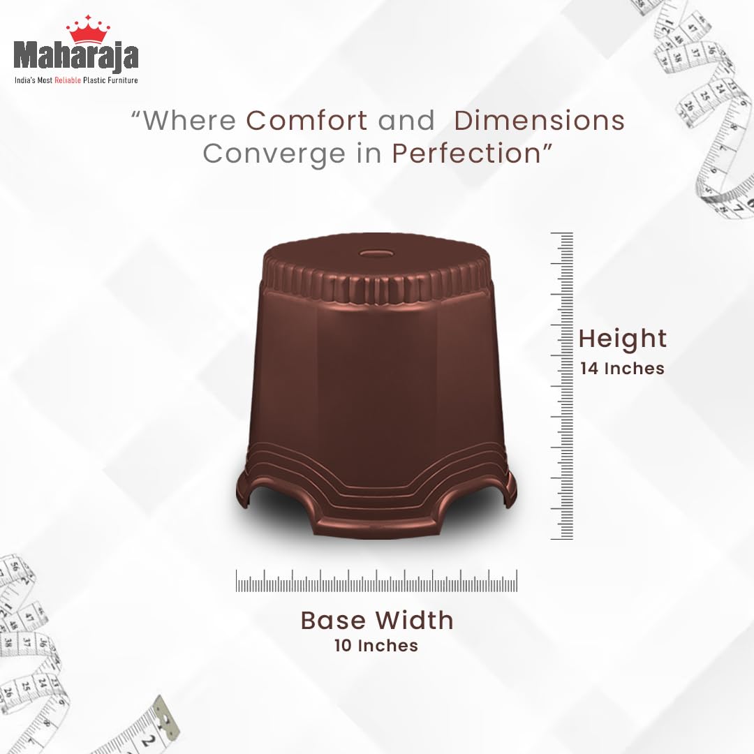 Maharaja Neo 14 Round Plastic Stool