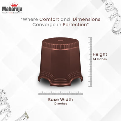 Maharaja Neo 14 Round Plastic Stool