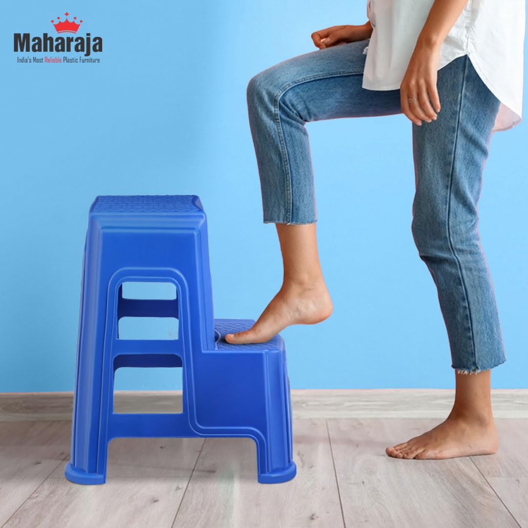 Maharaja Heavy Duty Plastic Step Stool – Multiuse
