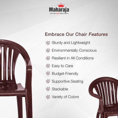 Maharaja King Plastic Chair