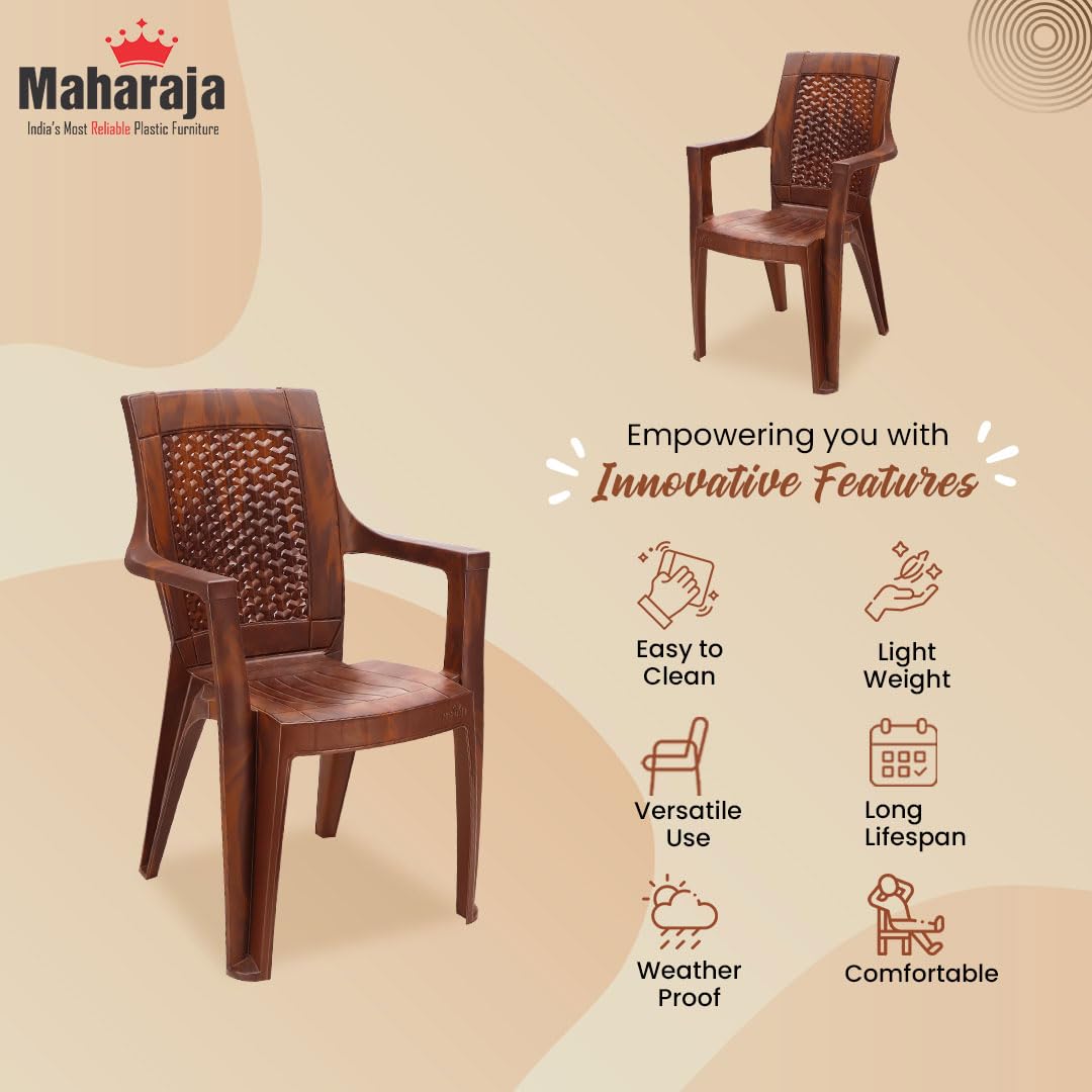 Maharaja Star Plastic Chair