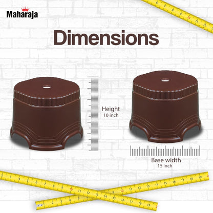 Maharaja Neo 10 Round Plastic Stool