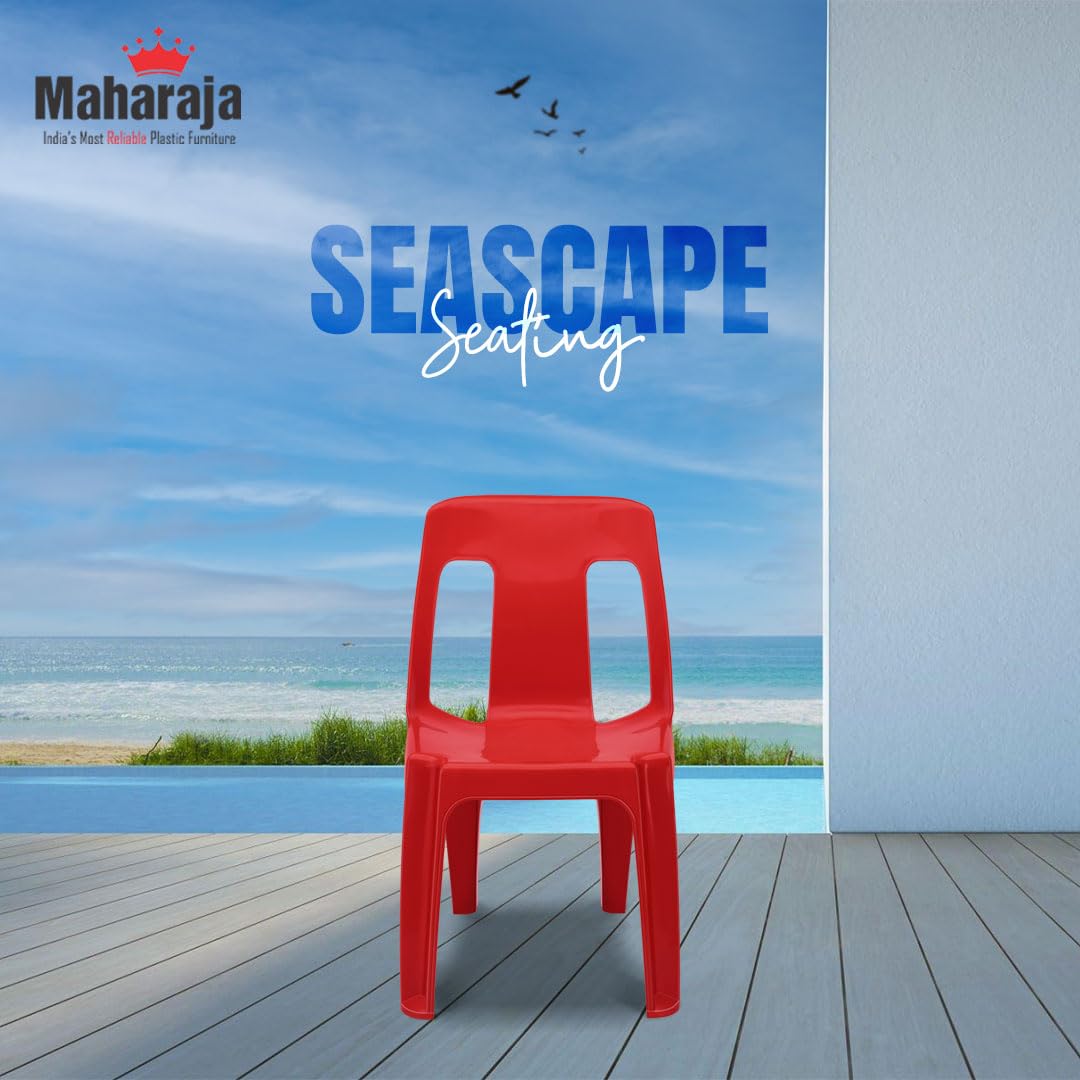 Maharaja Bahubali Plastic Armless Chair