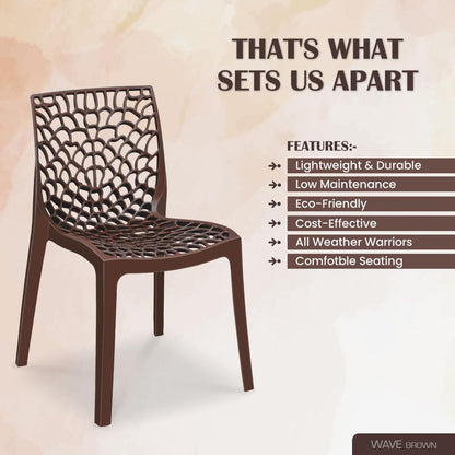Wave – Luxury Armless Designer Chair