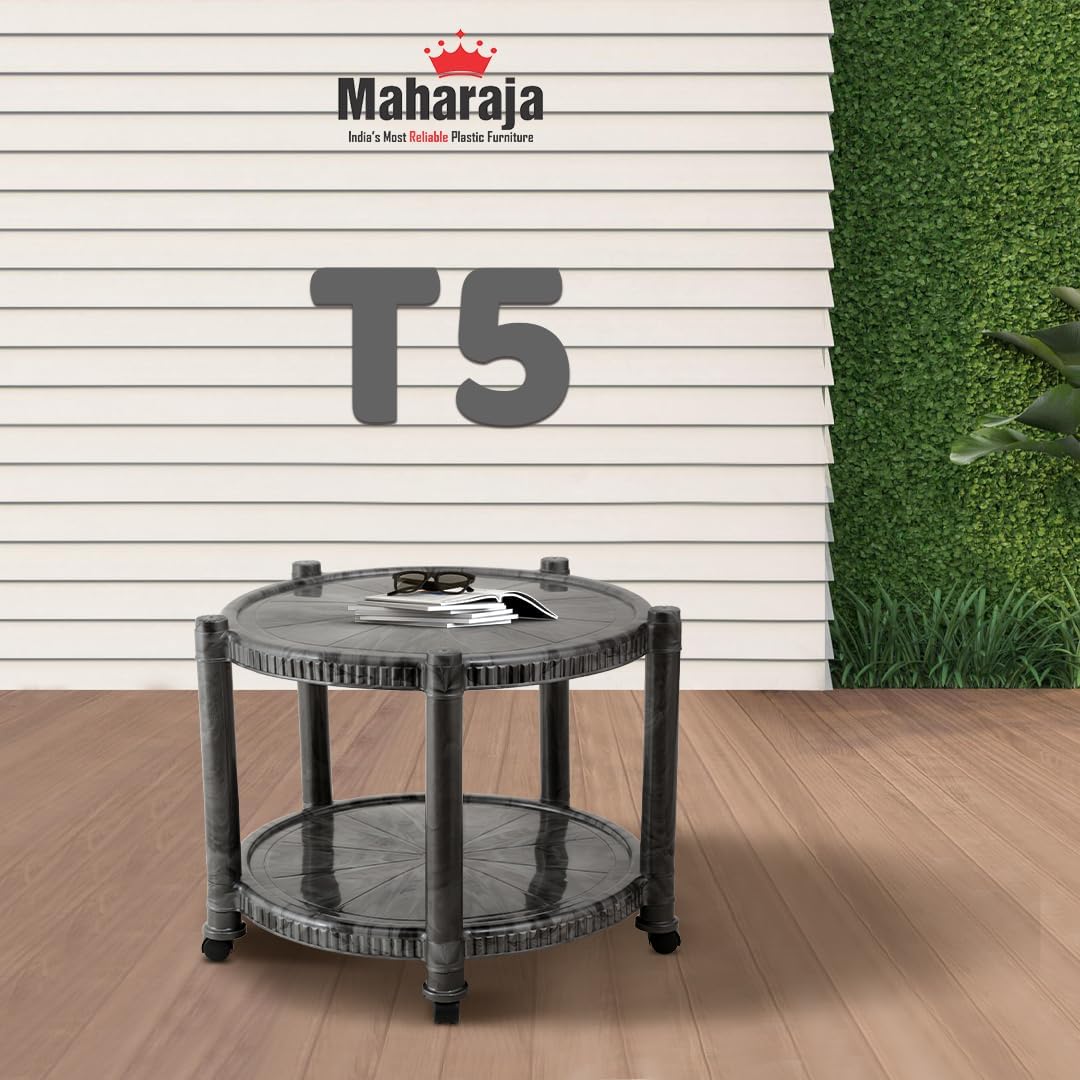 Maharaja T5 Multipurpose Round Trolley Table
