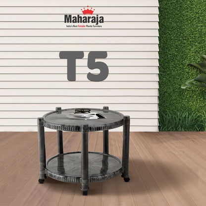 Maharaja T5 Multipurpose Round Trolley Table