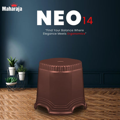 Maharaja Neo 14 Round Plastic Stool