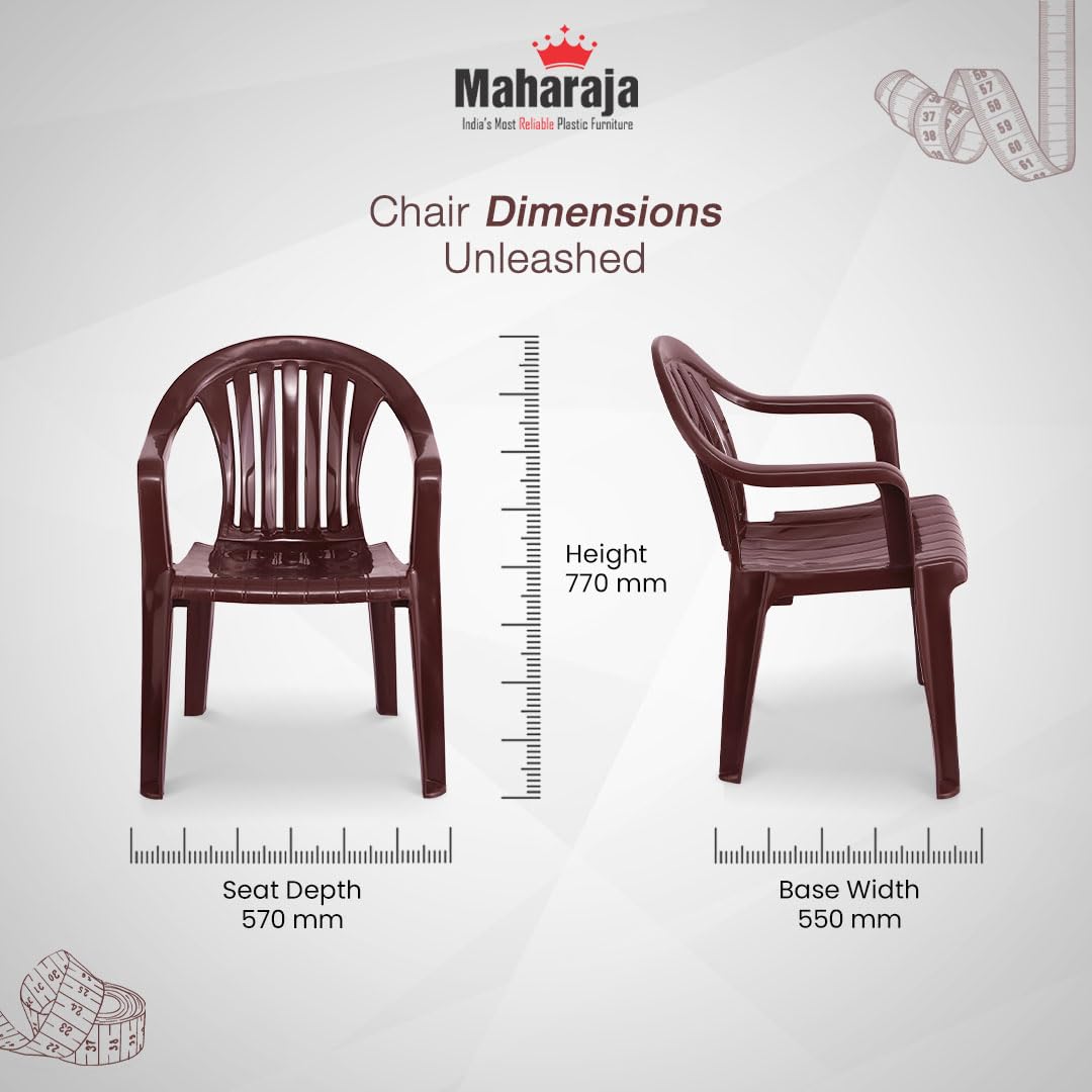 Maharaja King Plastic Chair