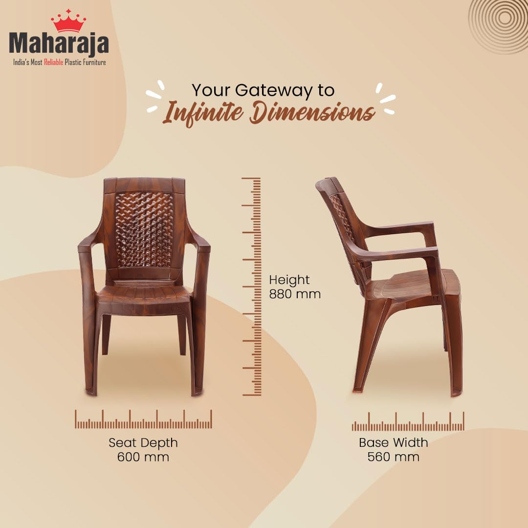 Maharaja Star Plastic Chair