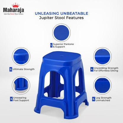 Maharaja Jupiter Plastic Stool