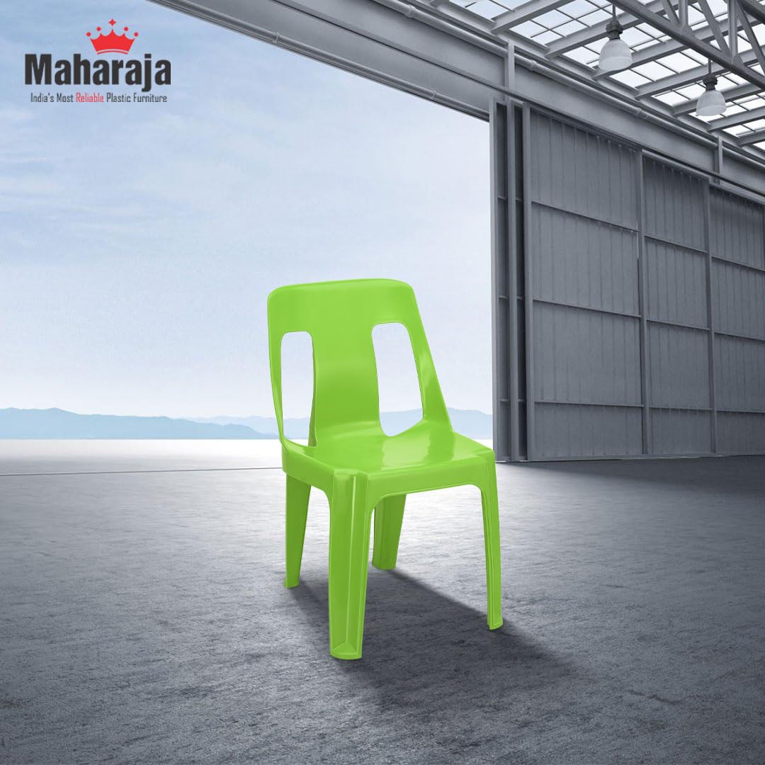 Maharaja Bahubali Plastic Armless Chair