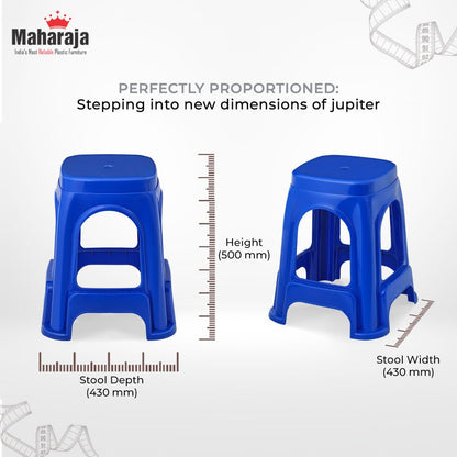 Maharaja Jupiter Plastic Stool