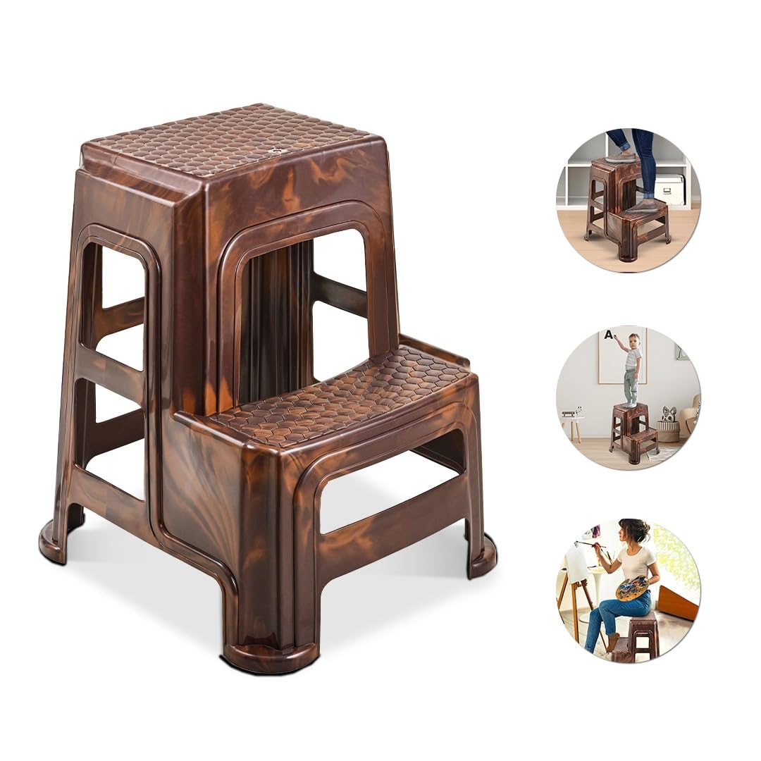 Maharaja Heavy Duty Plastic Step Stool – Multiuse