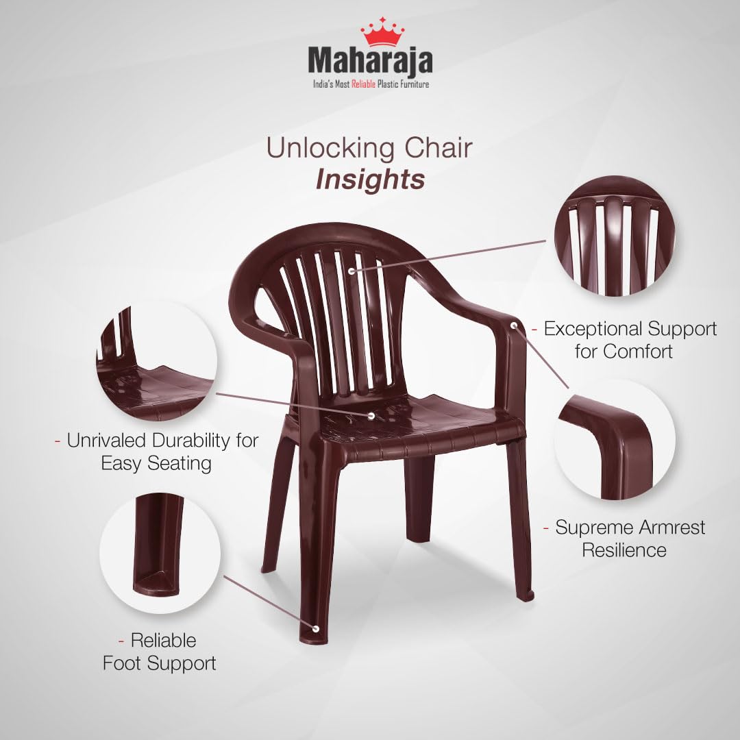 Maharaja King Plastic Chair