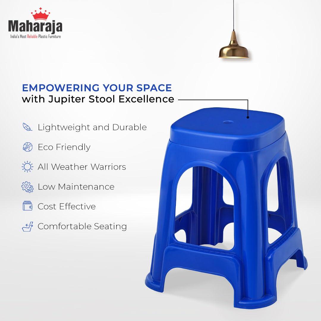 Maharaja Jupiter Plastic Stool