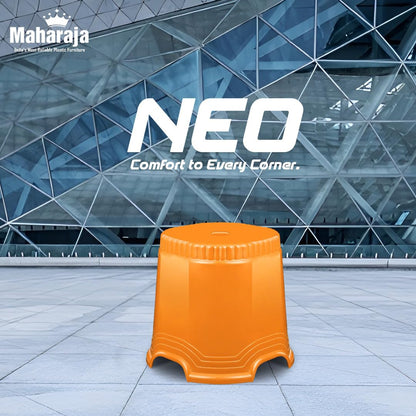 Maharaja Neo 10 Round Plastic Stool