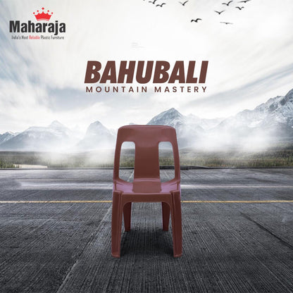 Maharaja Bahubali Plastic Armless Chair