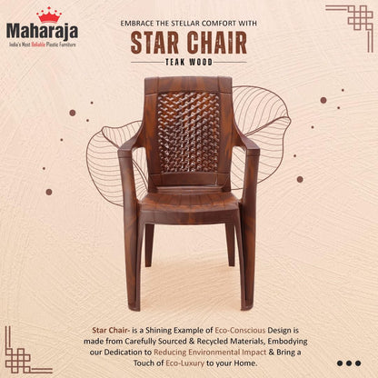 Maharaja Star Plastic Chair