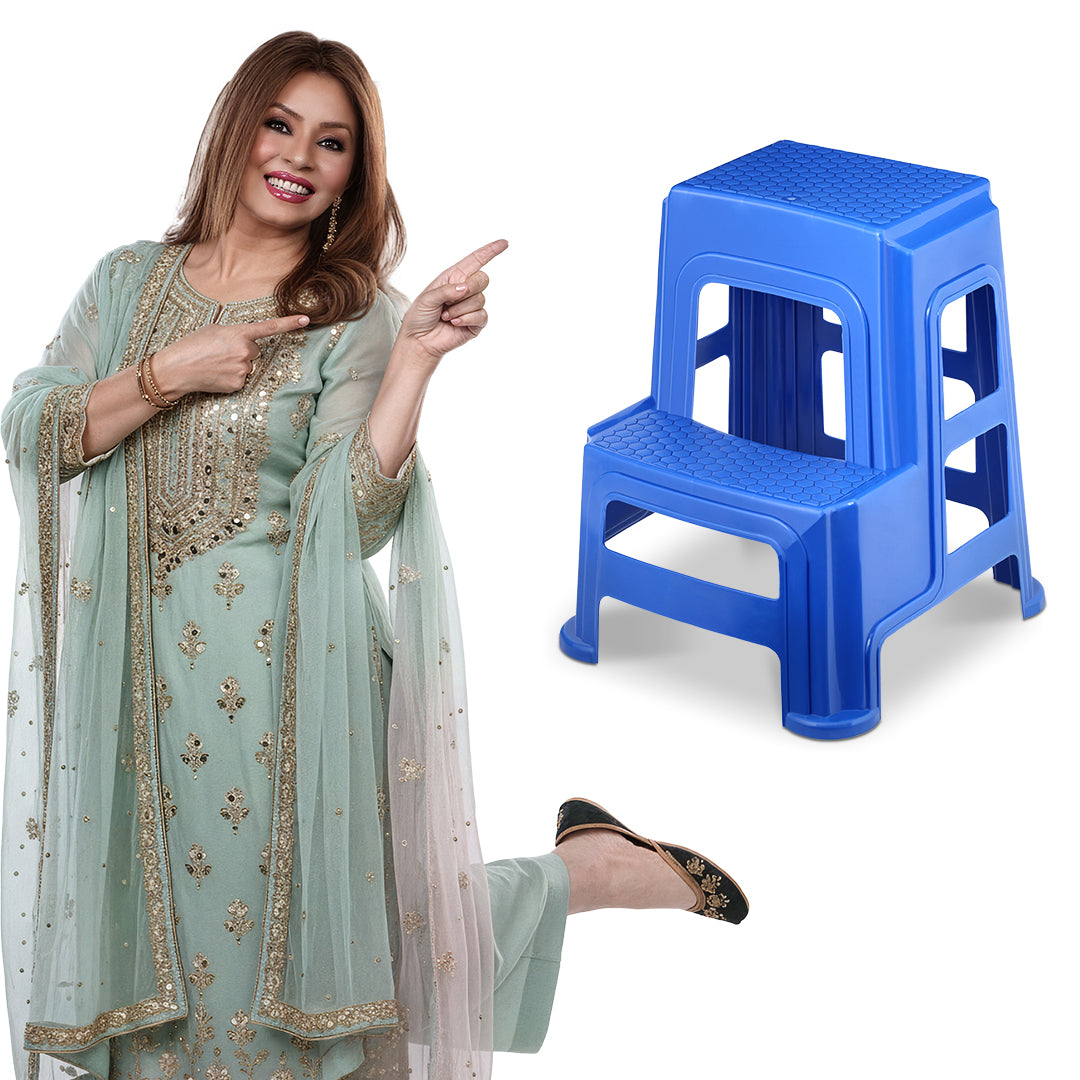 Maharaja Heavy Duty Plastic Step Stool – Multiuse