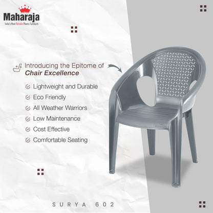 Surya 602 Designer Plastic Chair