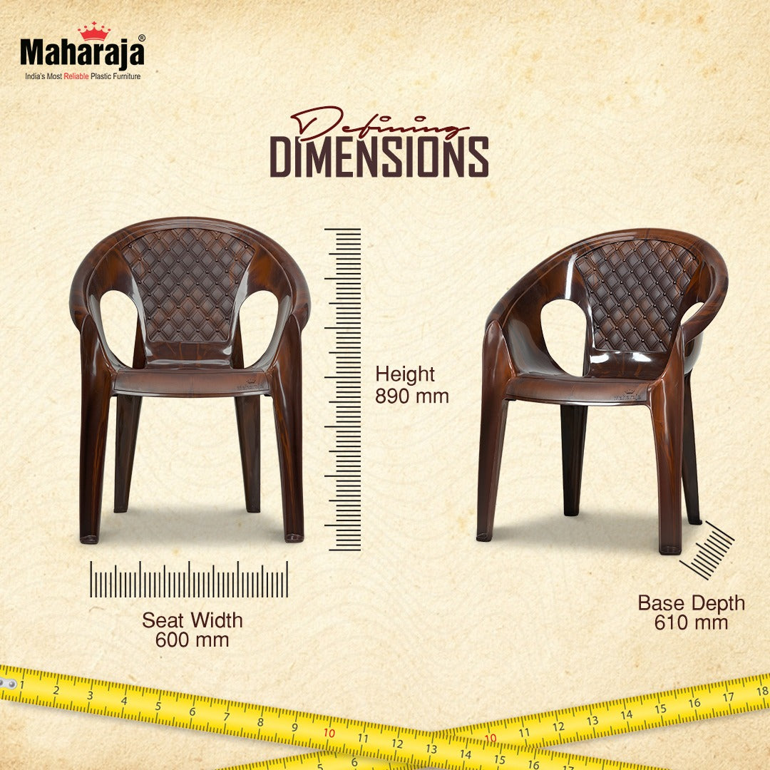 Surya 601 Luxury Plastic Chair