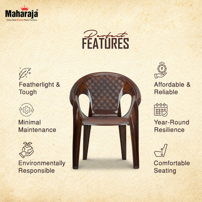 Surya 601 Luxury Plastic Chair