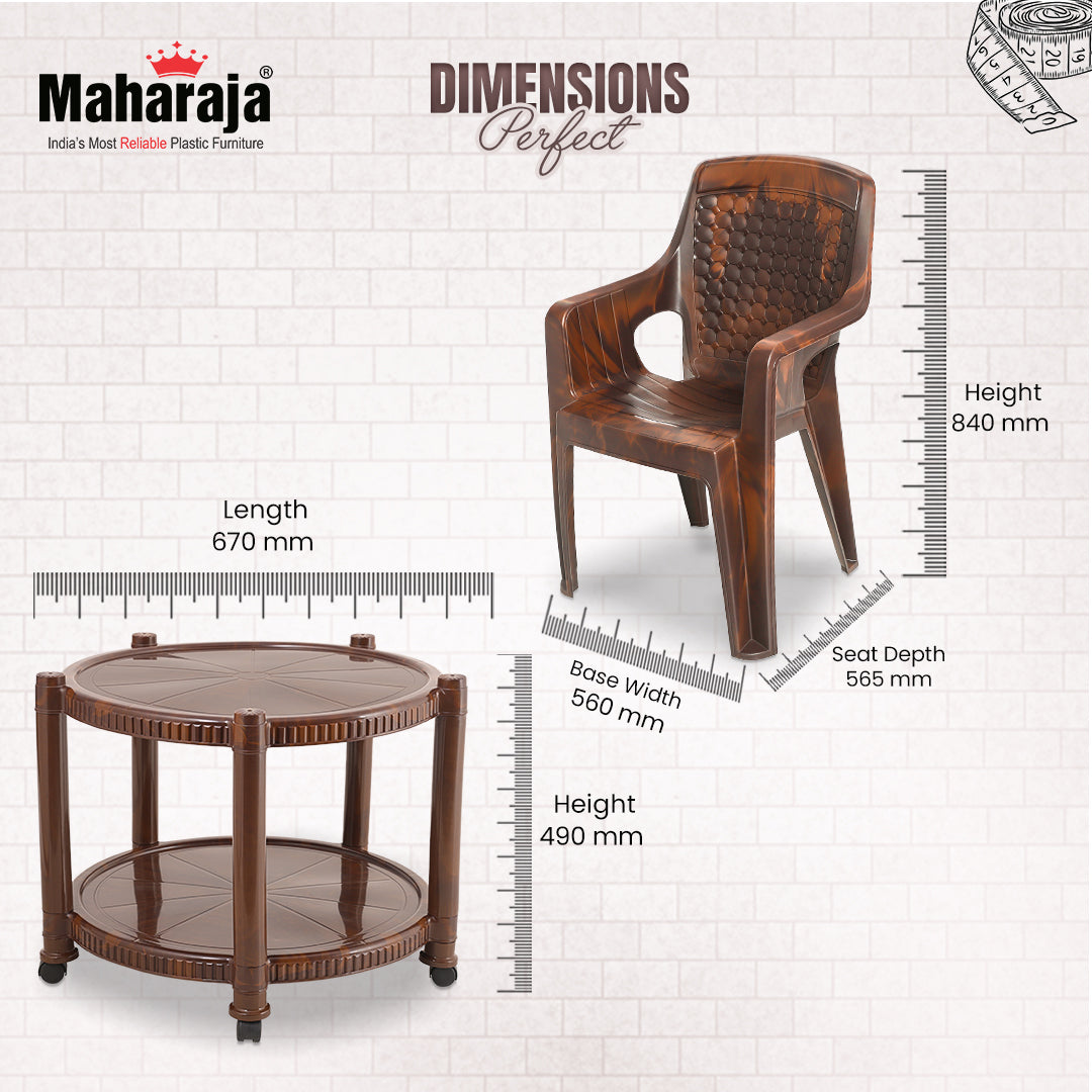 T5 Table + Safari111 Chair