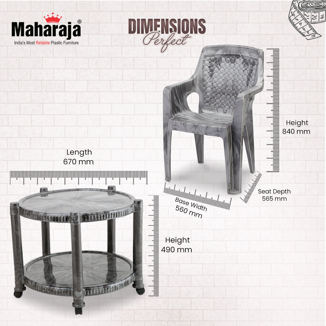 T5 Table + Safari111 Chair