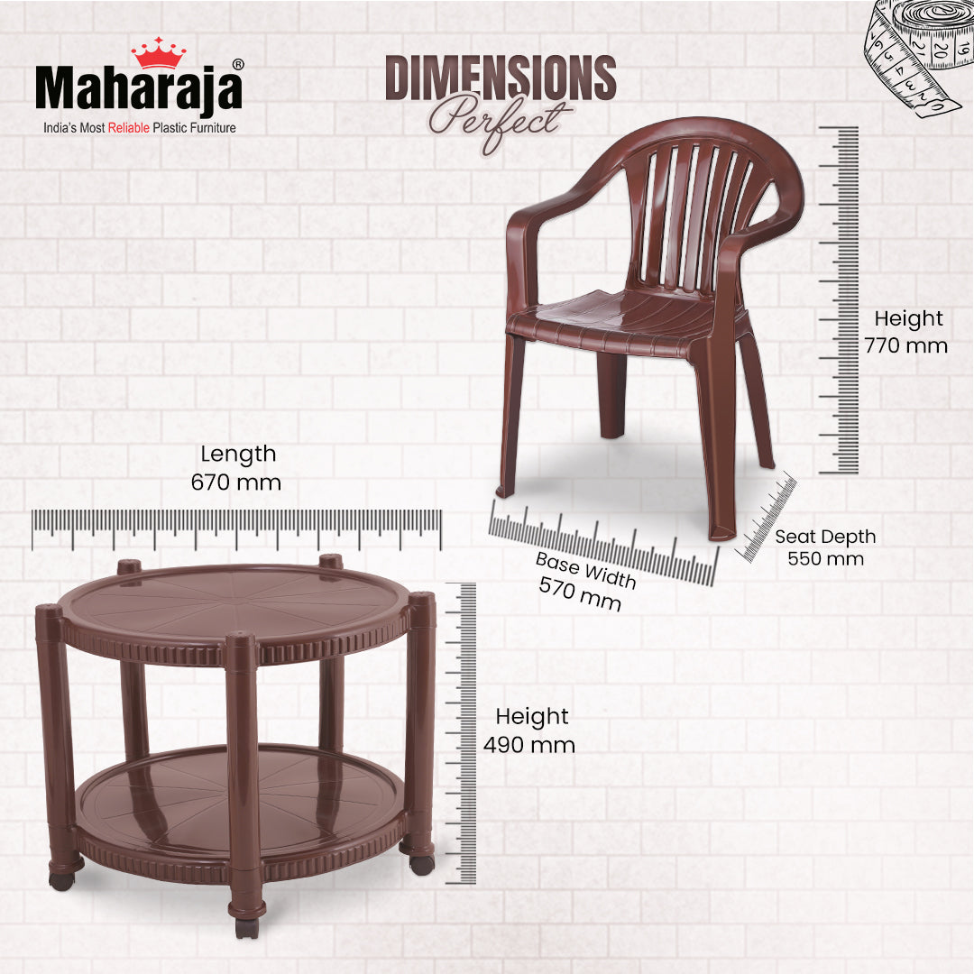 T5 Table + King Chair