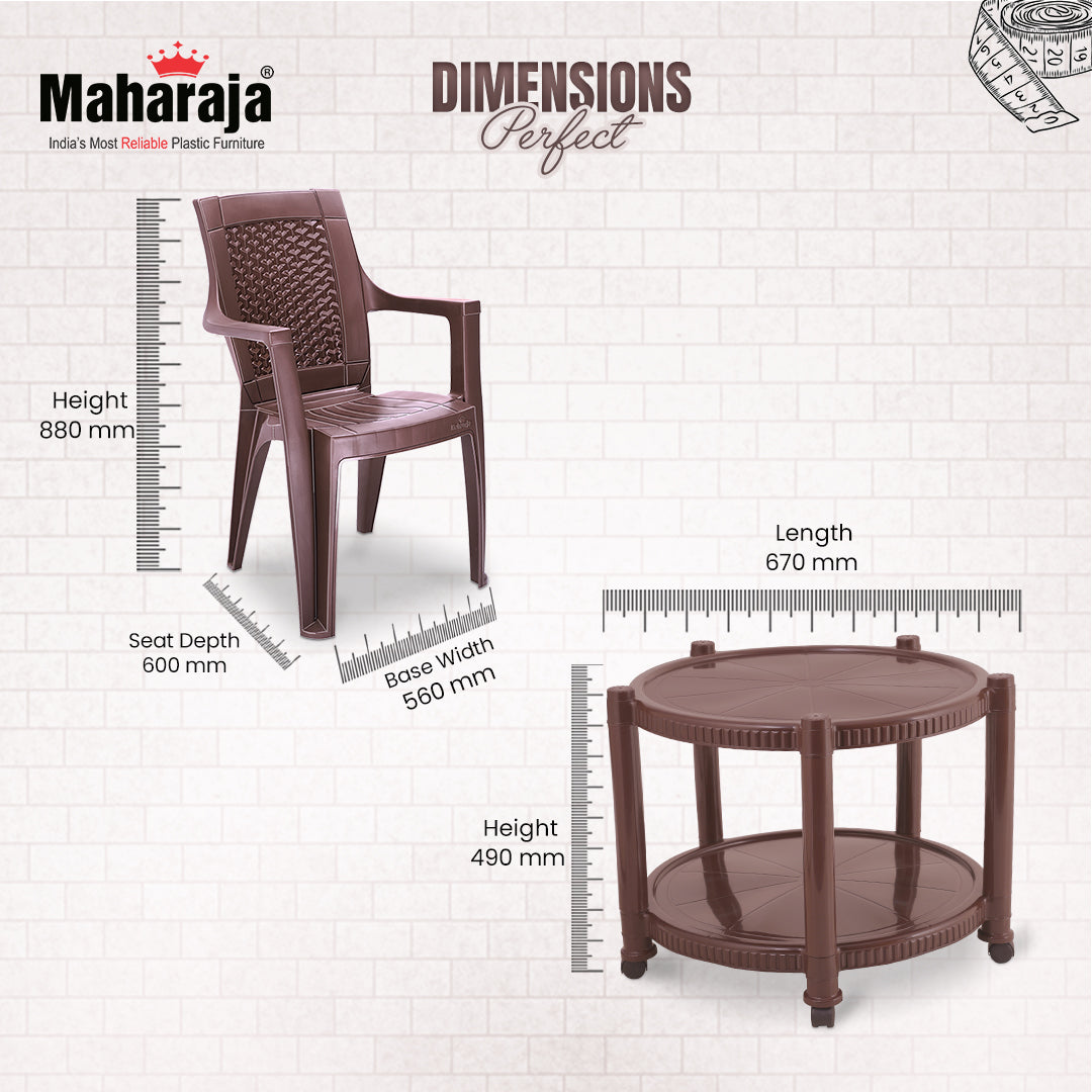 T5 Table + Star Chair