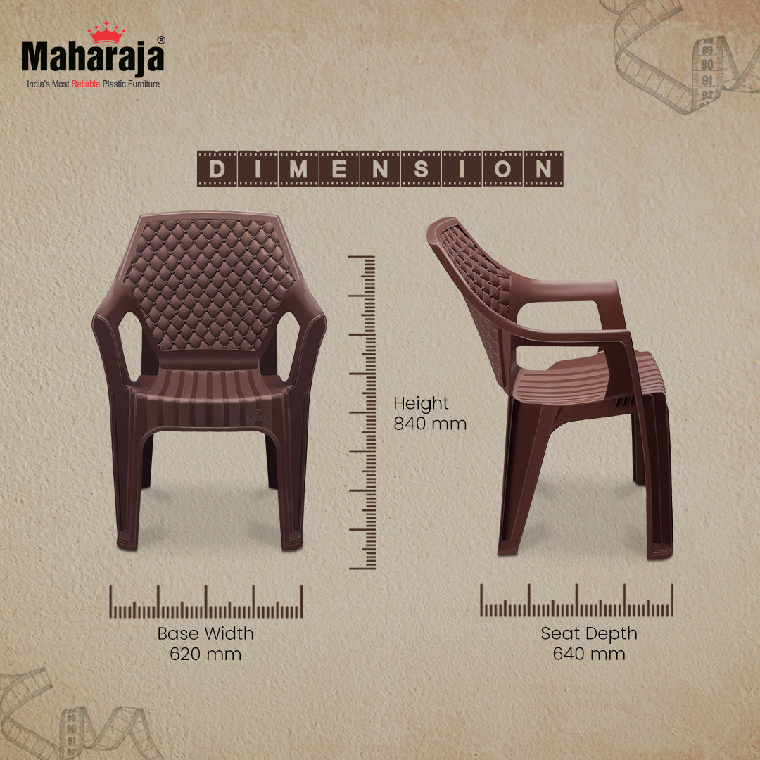 Alpha - Designer Comfort Armrest Chair