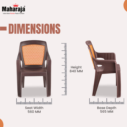 Safari114 Double Color Armrest Chair