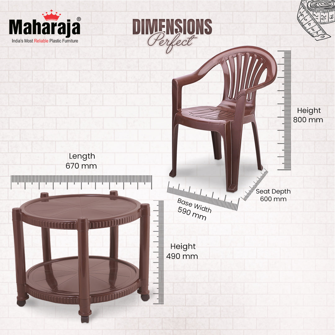 T5 Table + Chetak Chair