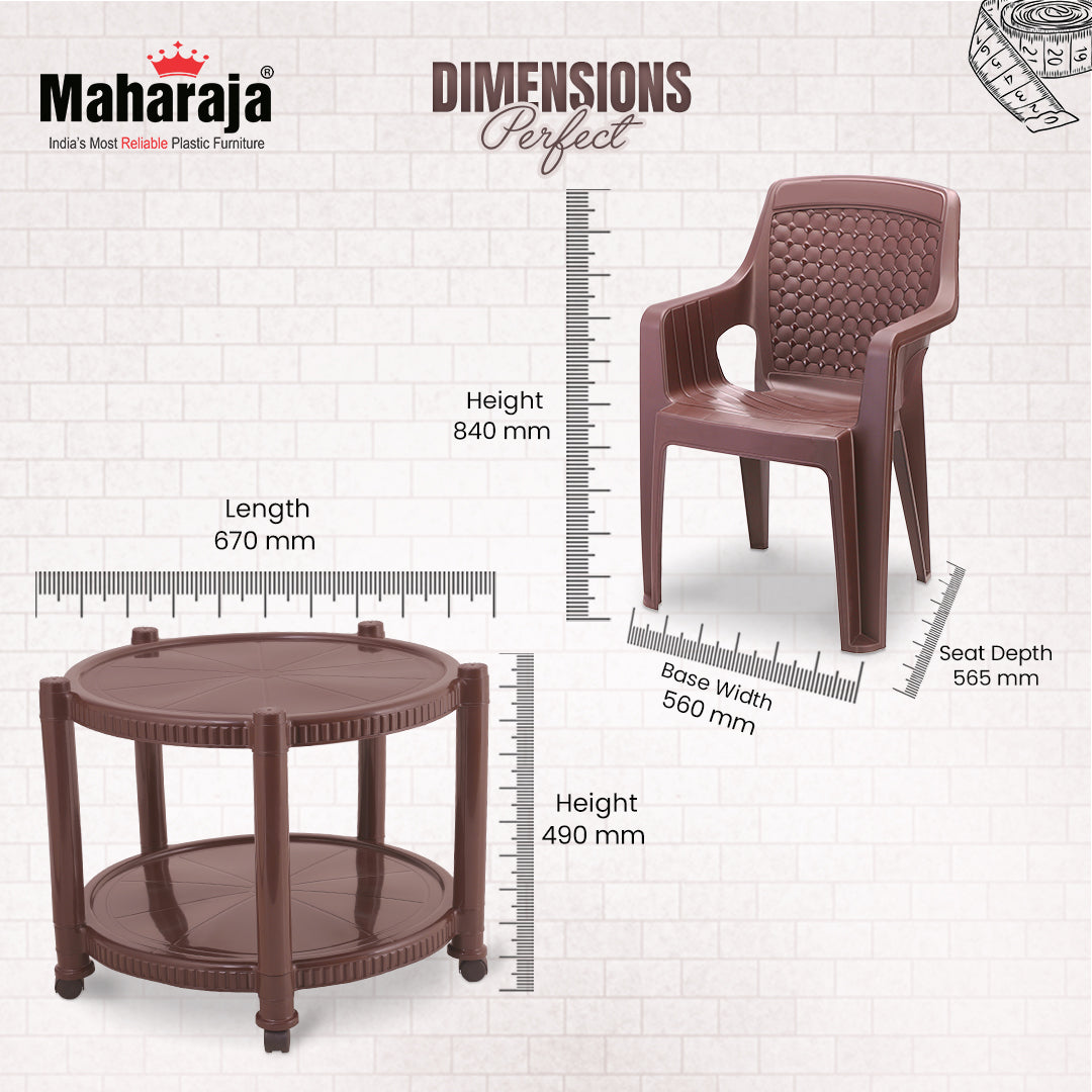 T5 Table + Safari111 Chair