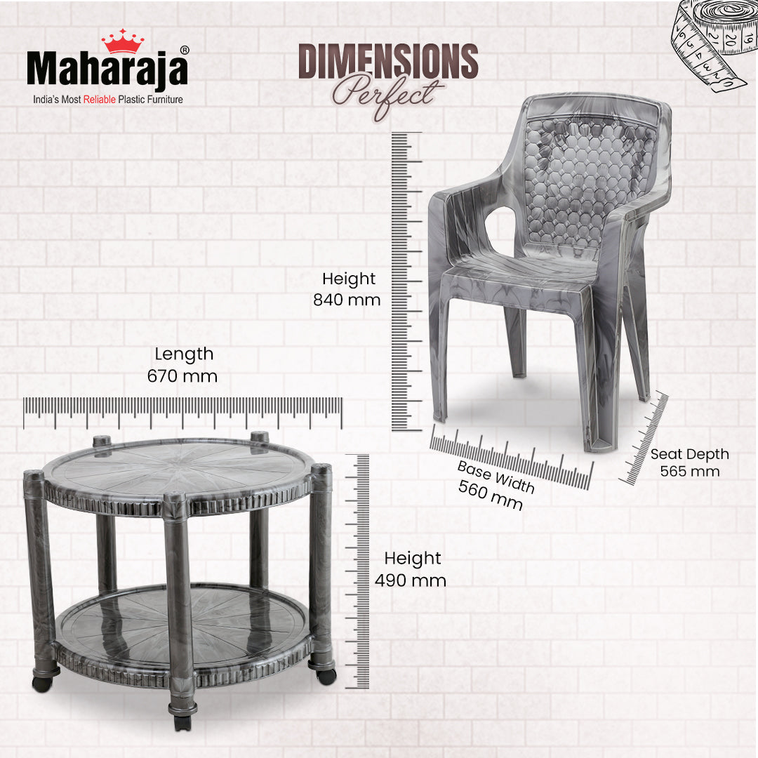T5 Table + Safari111 Chair