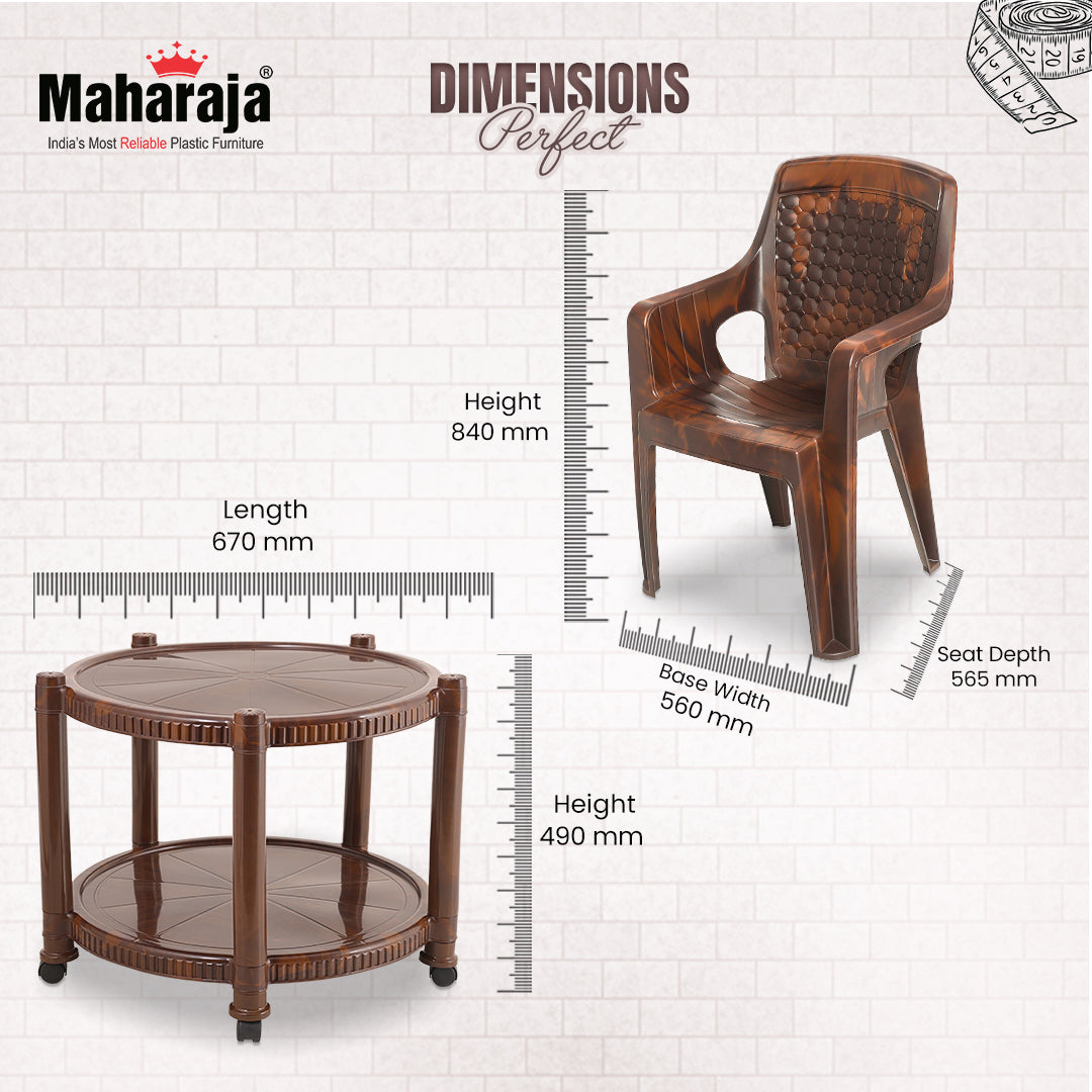 T5 Table + Safari111 Chair