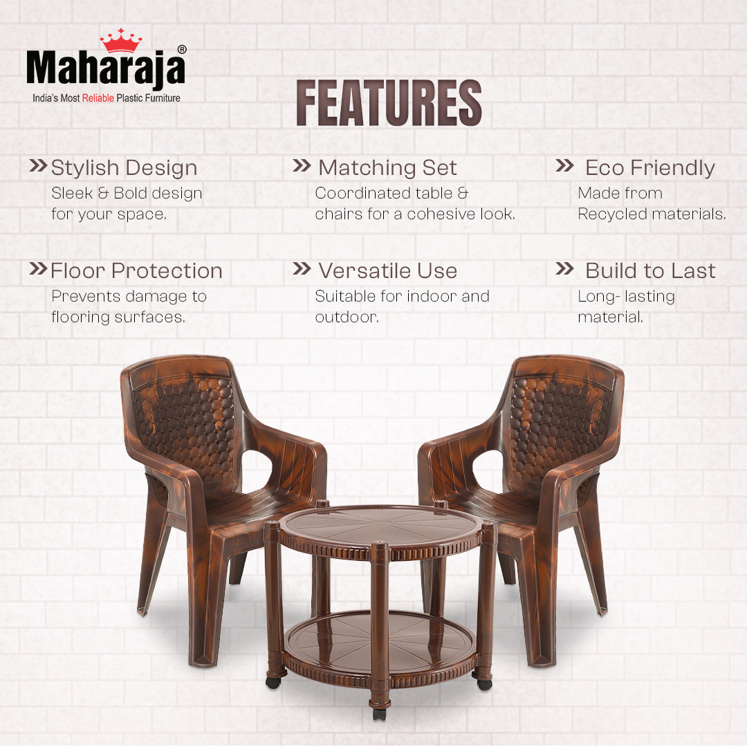 T5 Table + Safari111 Chair