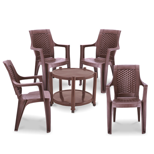 Maharaja T5 Table Set with Star Chairs