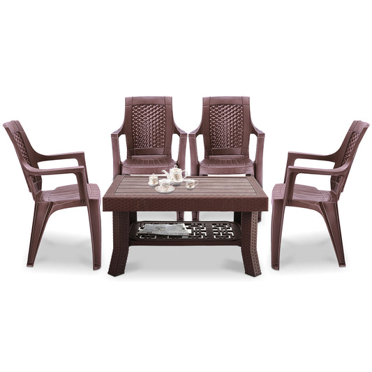Maharaja Polo Table Set With Star Chairs