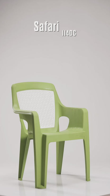 Safari114 Double Color Armrest Chair