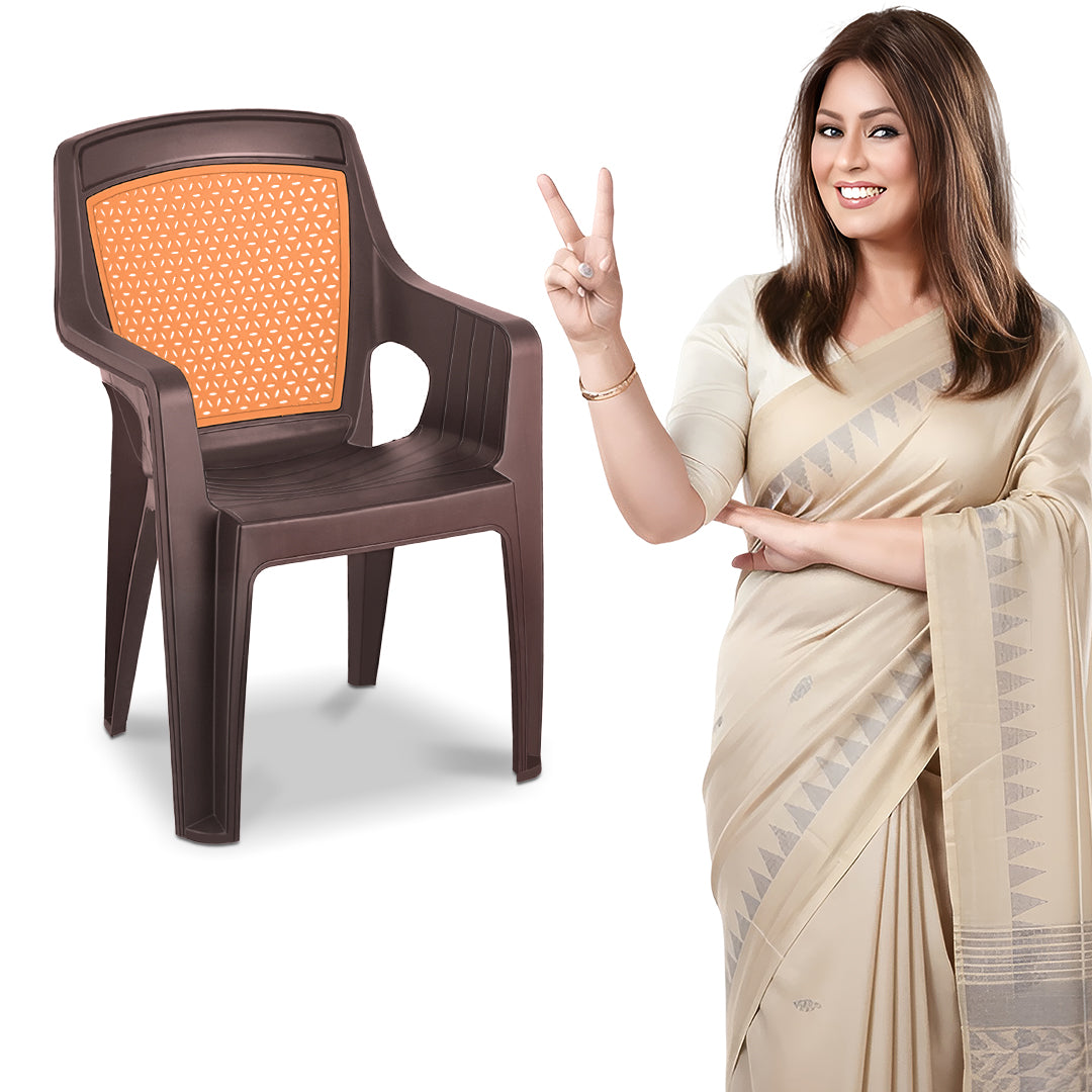 Safari114 Double Color Armrest Chair